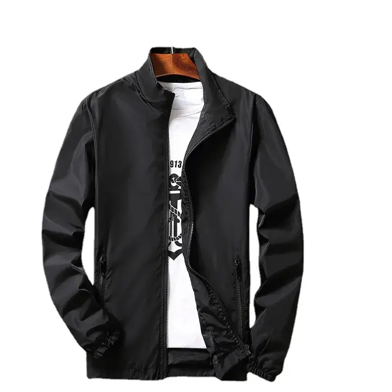 Men's Black Korean Style Trench Coat 2025 - Image 13