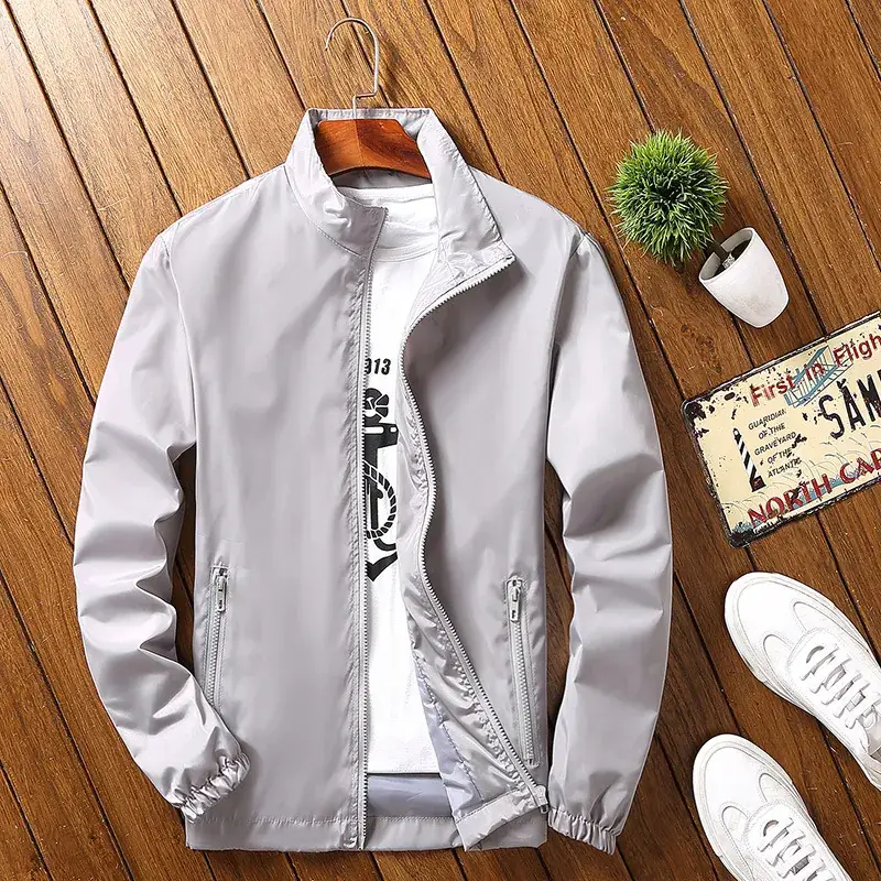 Men's Black Korean Style Trench Coat 2025 - Image 3