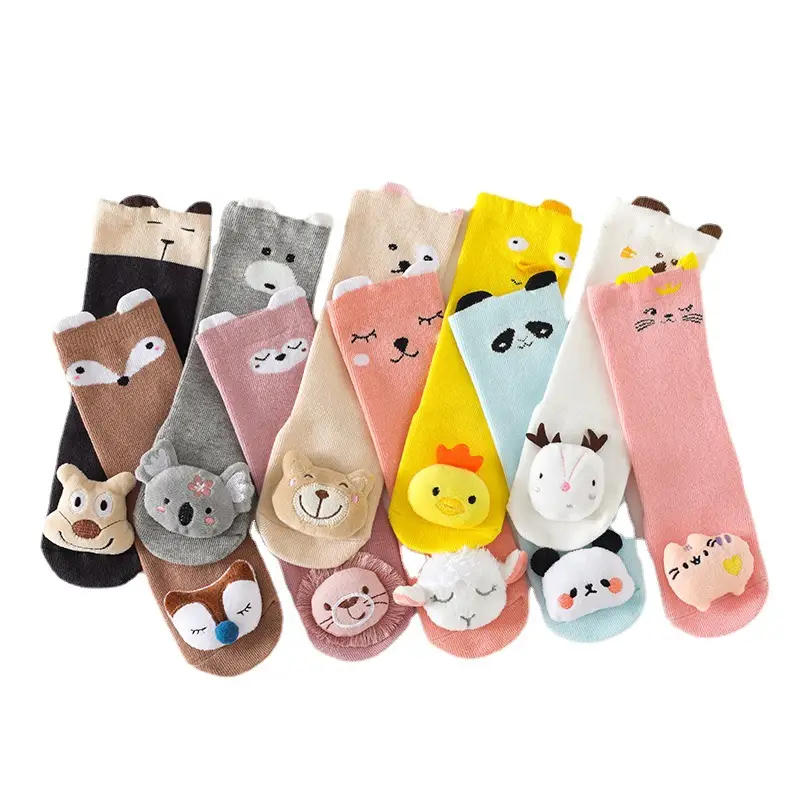 Cute Llama Socks for Kids Over Knee Long Cotton - Image 15