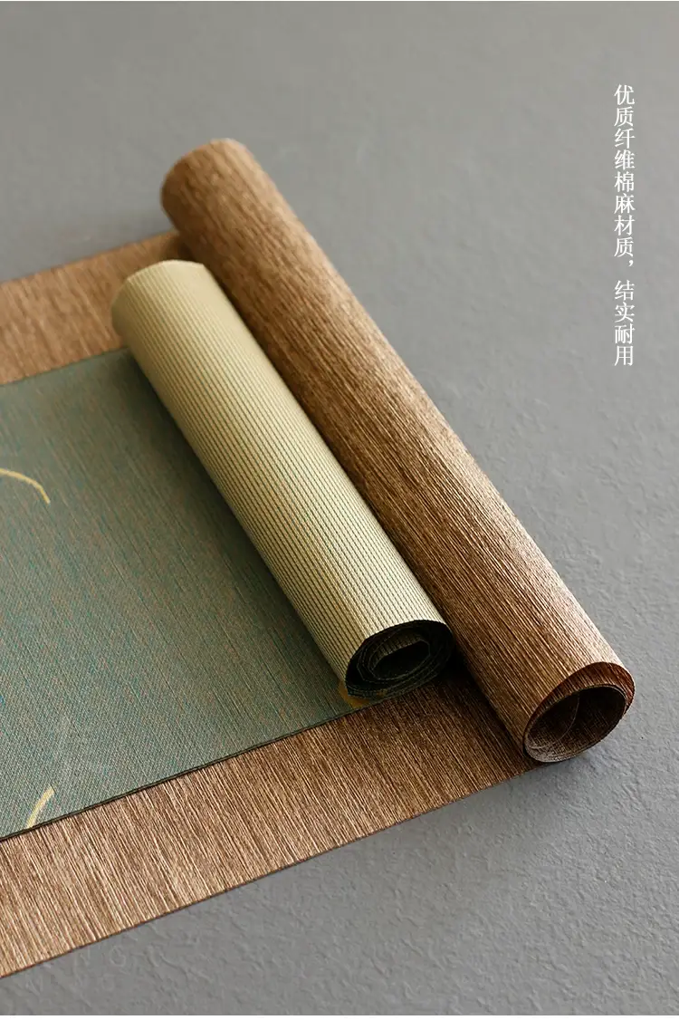 Waterproof Fiber Tea Mat Brown Zen Tea Tray Mat 200x20cm — feature 5