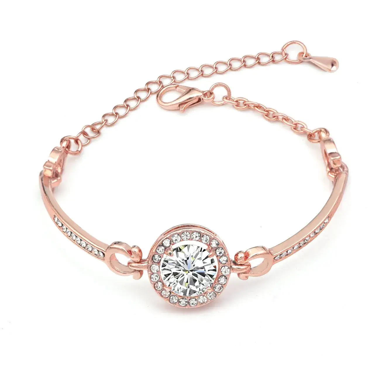 1 Karat Zircon Cross Border Bracelet for Women - Image 8