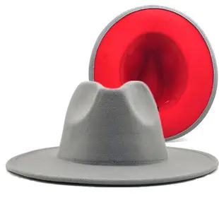 Women Woolen Cowboy Hat with Golden Ring Buckle — feature 2