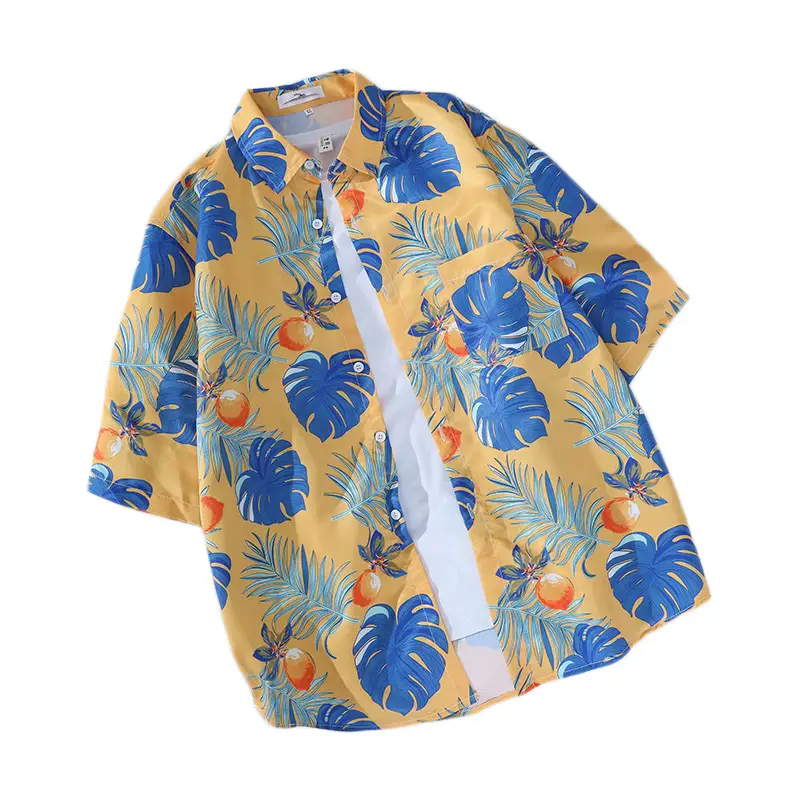 Hainan Island Printed Short Sleeve Shirt for Men Women - Image 27