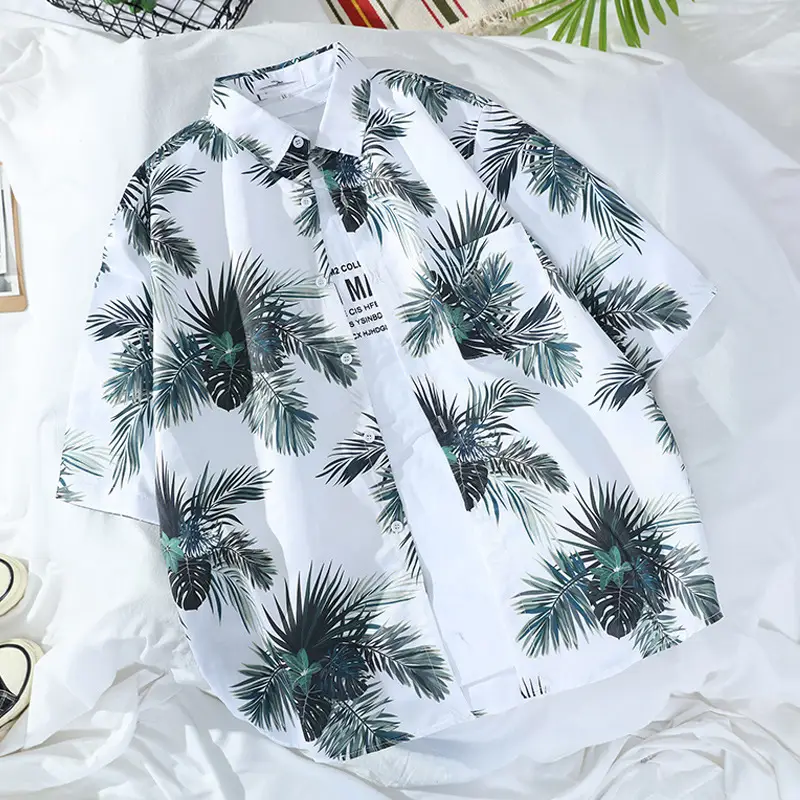 Hainan Island Printed Short Sleeve Shirt for Men Women - Image 19