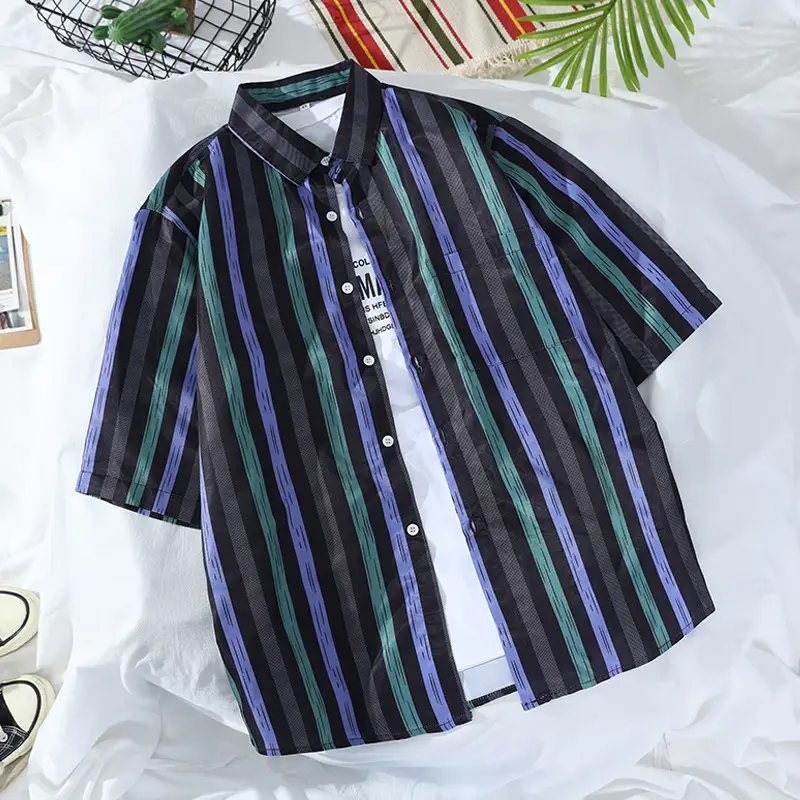 Hainan Island Printed Short Sleeve Shirt for Men Women - Image 5
