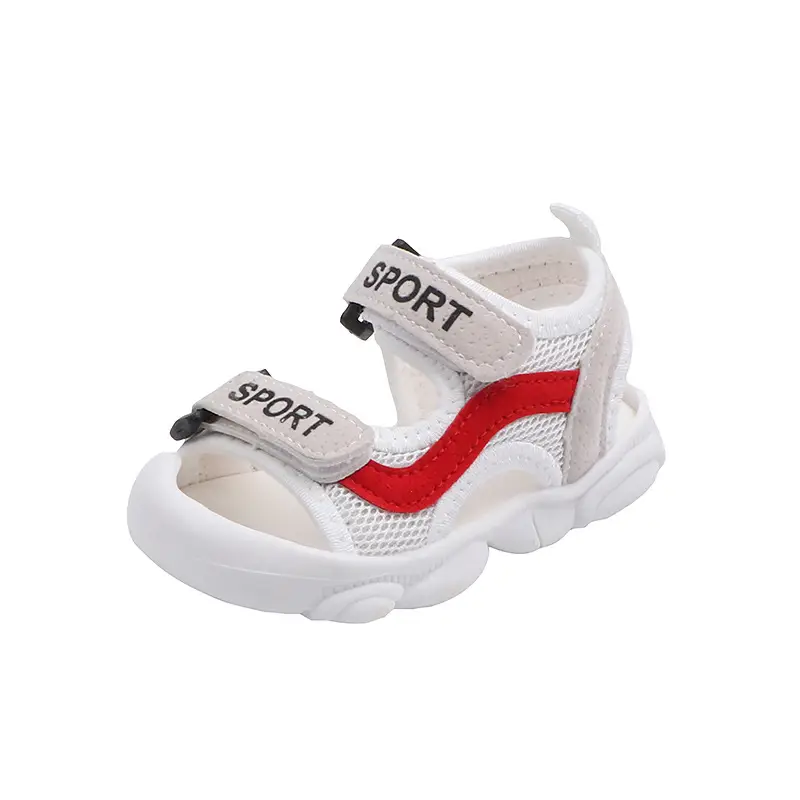White Red Sandals for Kids 0-13 Years
