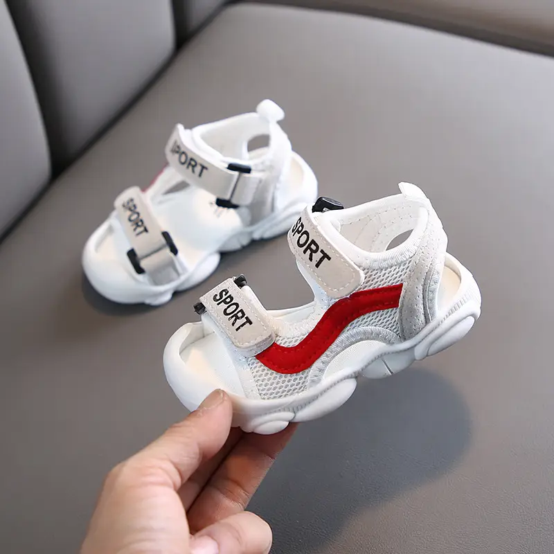 White Red Sandals for Kids 0-13 Years