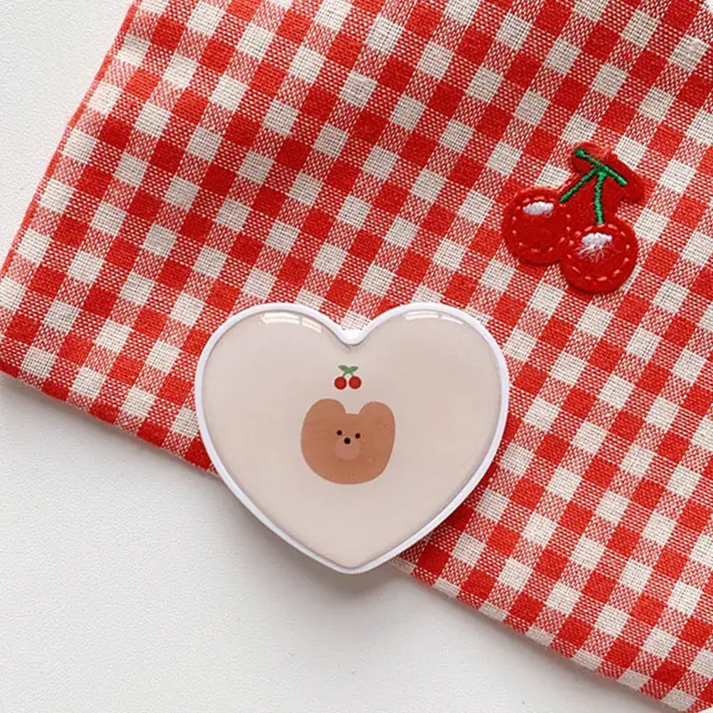 Heart Shaped Mobile Phone Airbag Bracket with "Hope World" Logo - Image 12