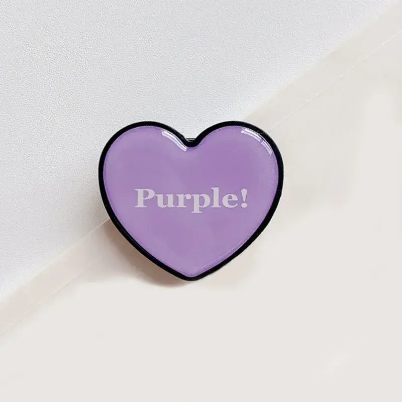 Heart Shaped Mobile Phone Airbag Bracket with "Hope World" Logo - Image 14