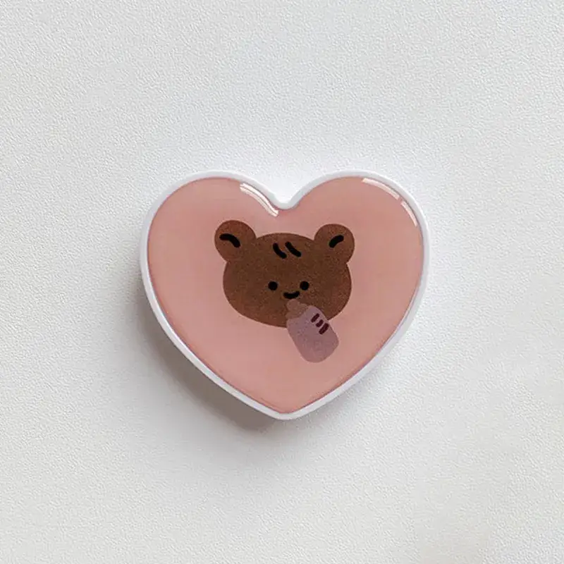 Heart Shaped Mobile Phone Airbag Bracket with "Hope World" Logo - Image 17