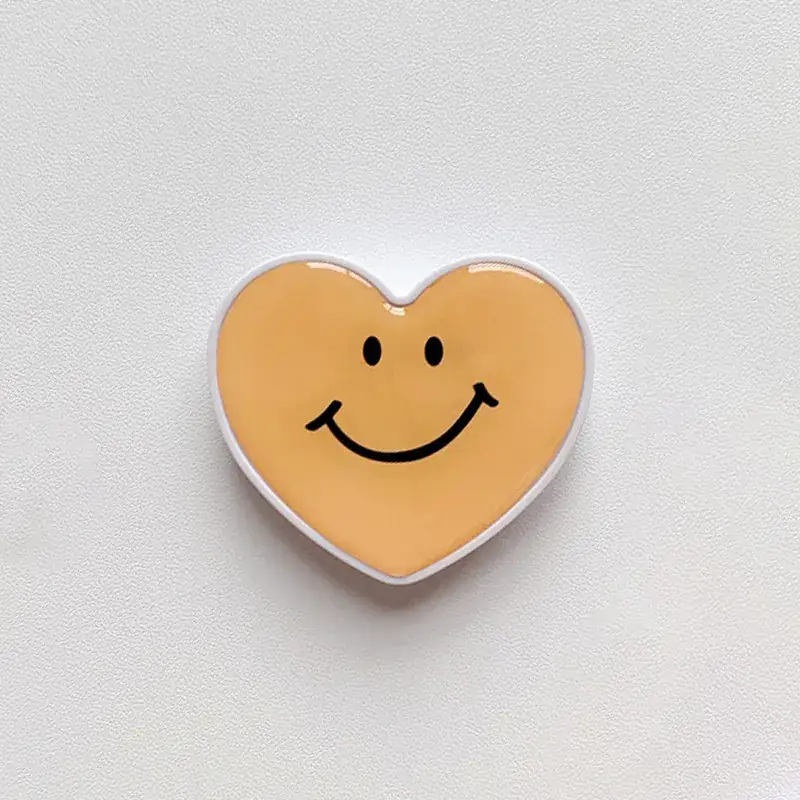 Heart Shaped Mobile Phone Airbag Bracket with "Hope World" Logo - Image 3
