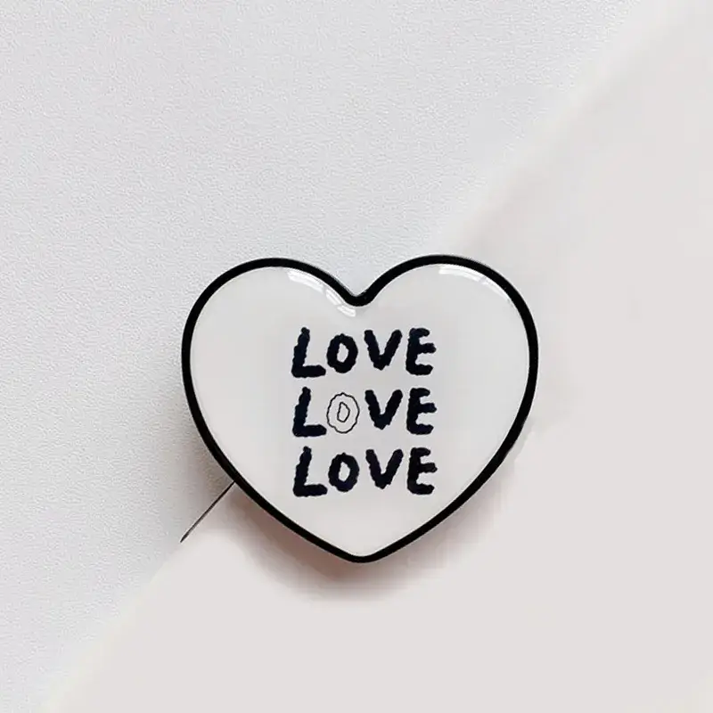 Heart Shaped Mobile Phone Airbag Bracket with "Hope World" Logo - Image 9