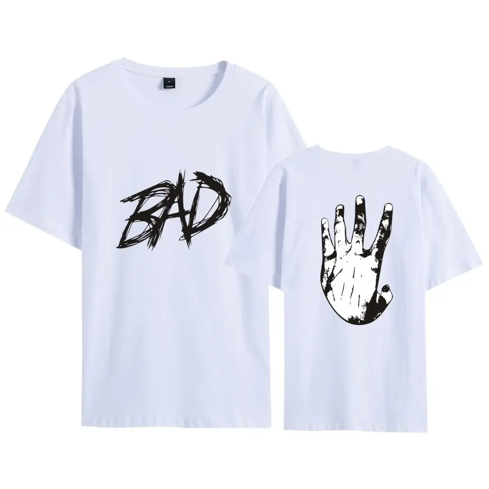Bad Handprint T-Shirt Set for Men Women Navy Blue