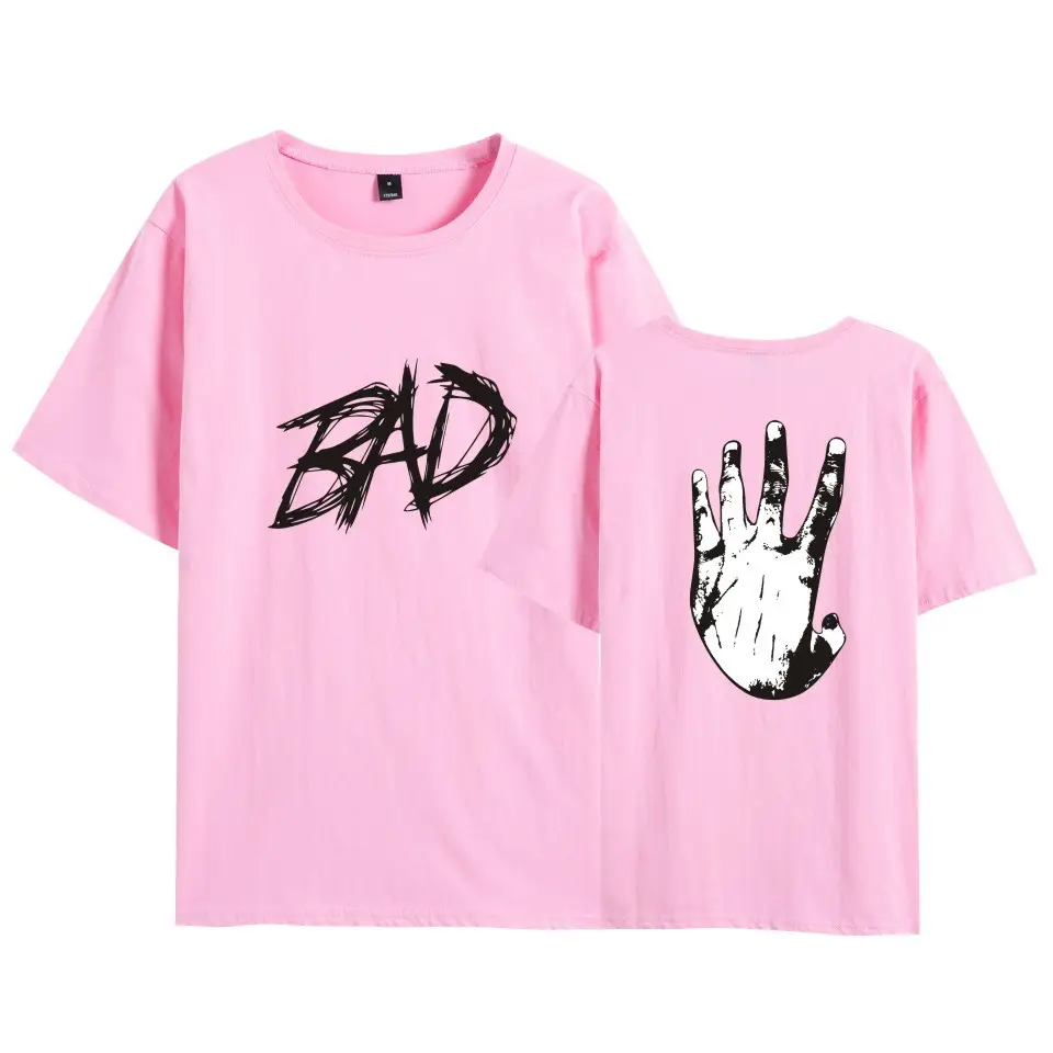 Bad Handprint T-Shirt Set for Men Women Navy Blue