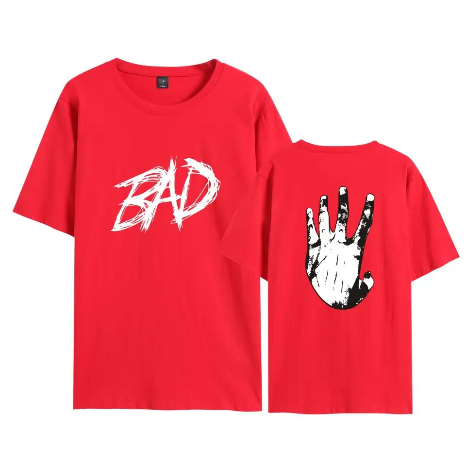 Bad Handprint T-Shirt Set for Men Women Navy Blue