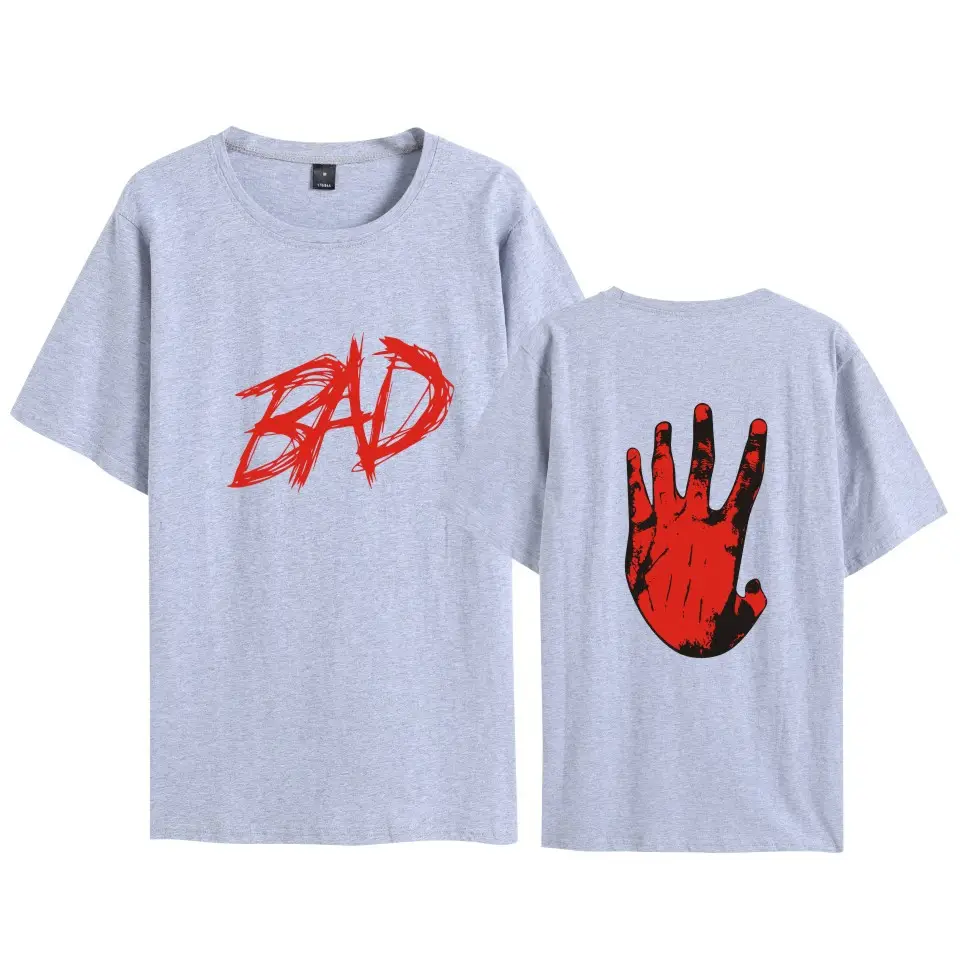 Bad Handprint T-Shirt Set for Men Women Navy Blue