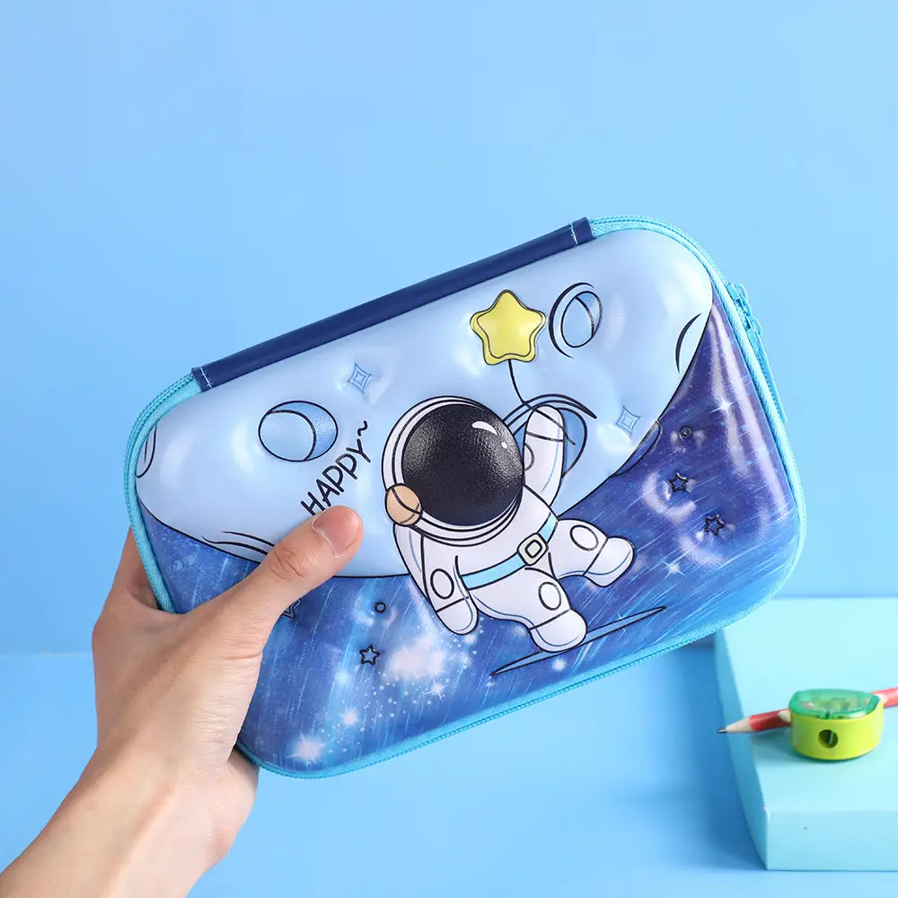 Pink Unicorn Cartoon Pencil Box for Girls Boys
