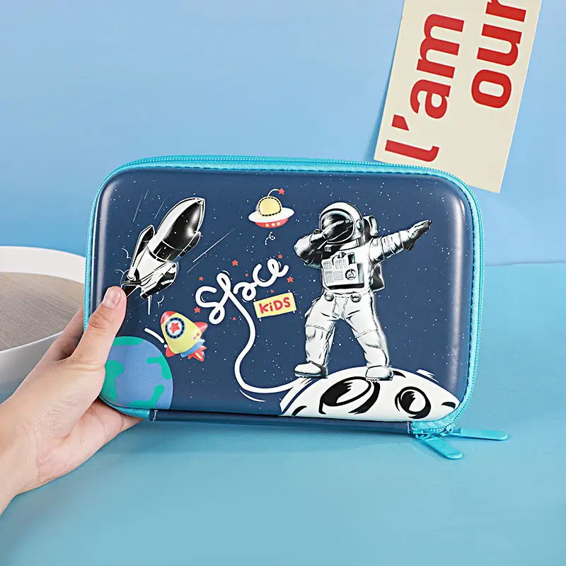 Pink Unicorn Cartoon Pencil Box for Girls Boys