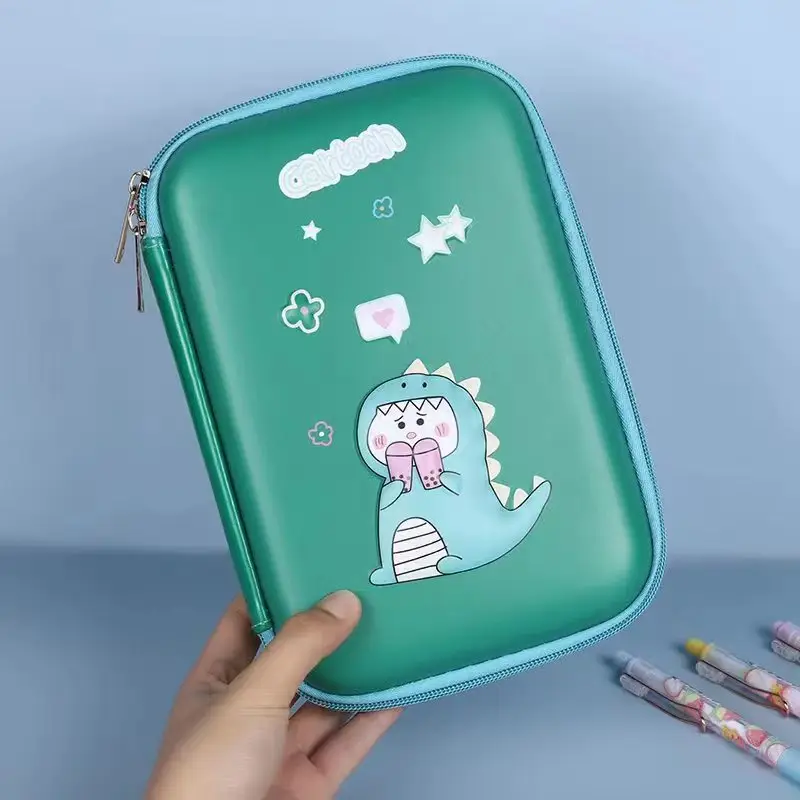Pink Unicorn Cartoon Pencil Box for Girls Boys