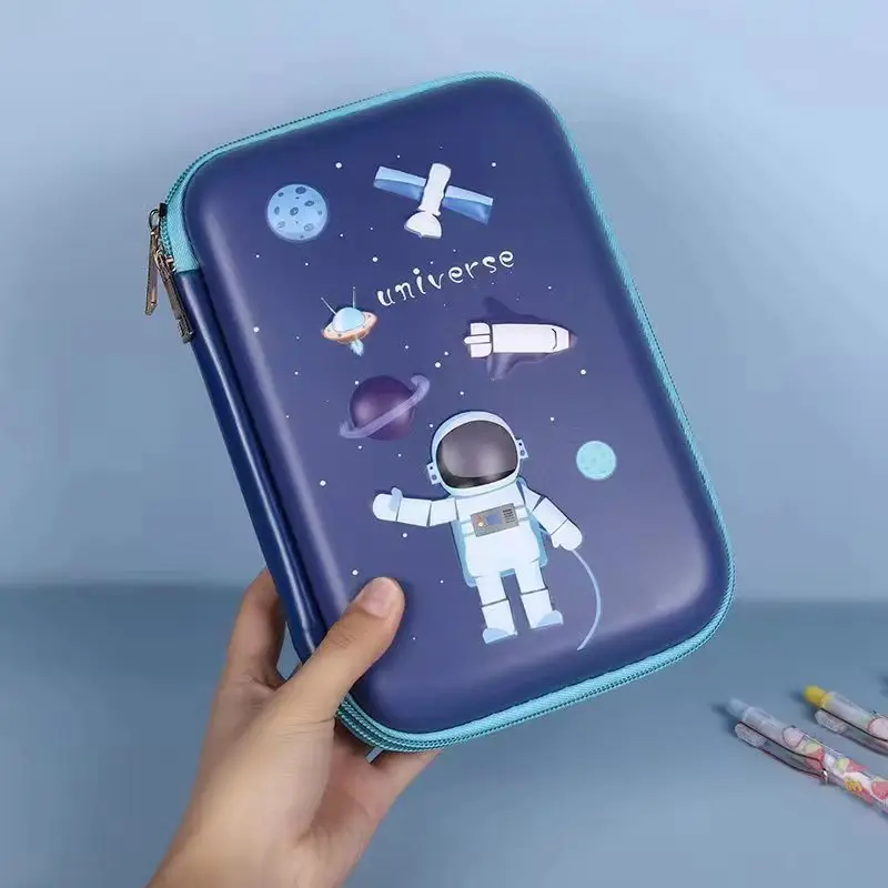 Pink Unicorn Cartoon Pencil Box for Girls Boys