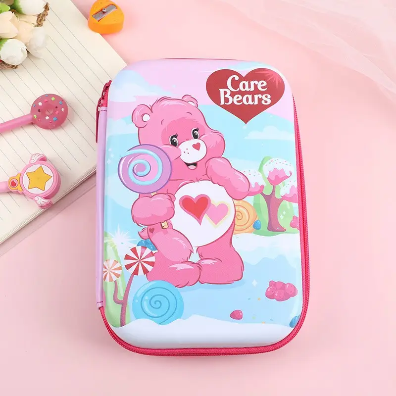 Pink Unicorn Cartoon Pencil Box for Girls Boys
