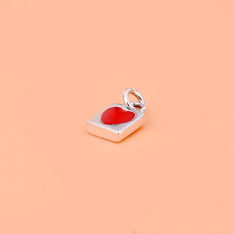 S925 Sterling Silver Love Lock Pendant Set - Image 5