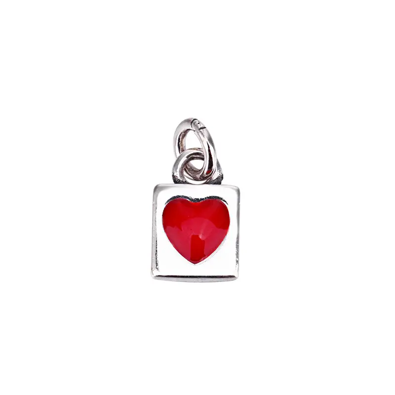 S925 Sterling Silver Love Lock Pendant Set - Image 6