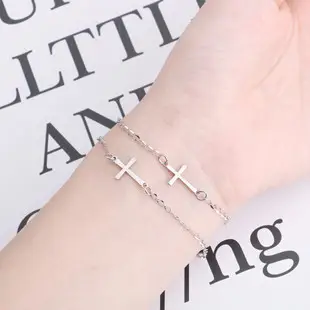 Titanium Steel Men Women Chain Bracelet Retro Spliced — feature 9
