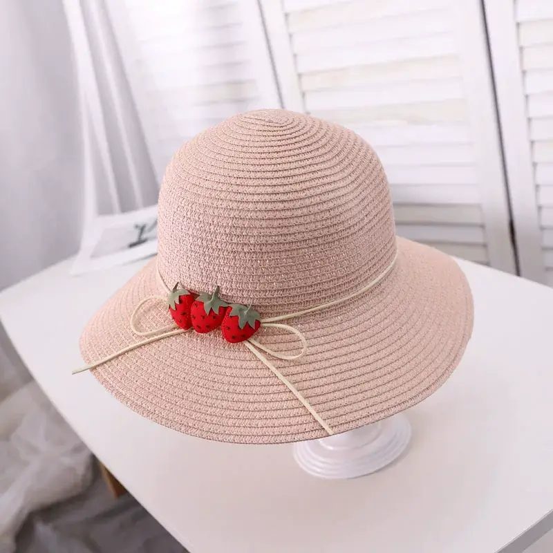 Women Straw Hat Summer Sunscreen Big Brim Beach Hat — feature 16