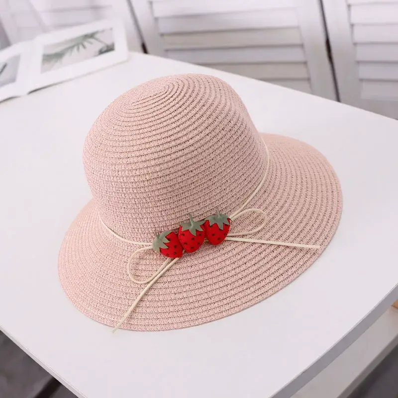 Women Straw Hat Summer Sunscreen Big Brim Beach Hat — feature 18