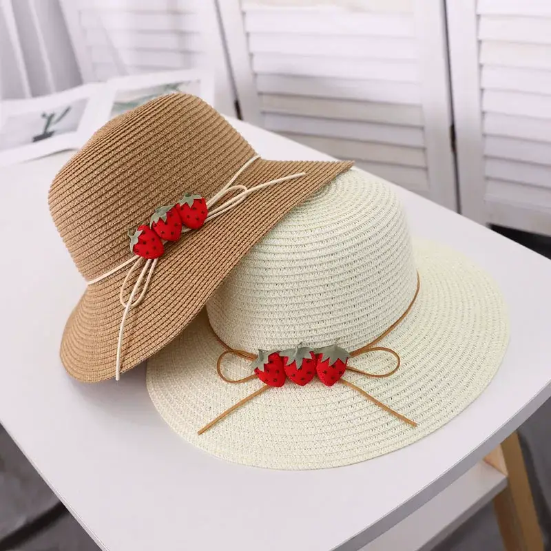 Women Straw Hat Summer Sunscreen Big Brim Beach Hat — feature 21