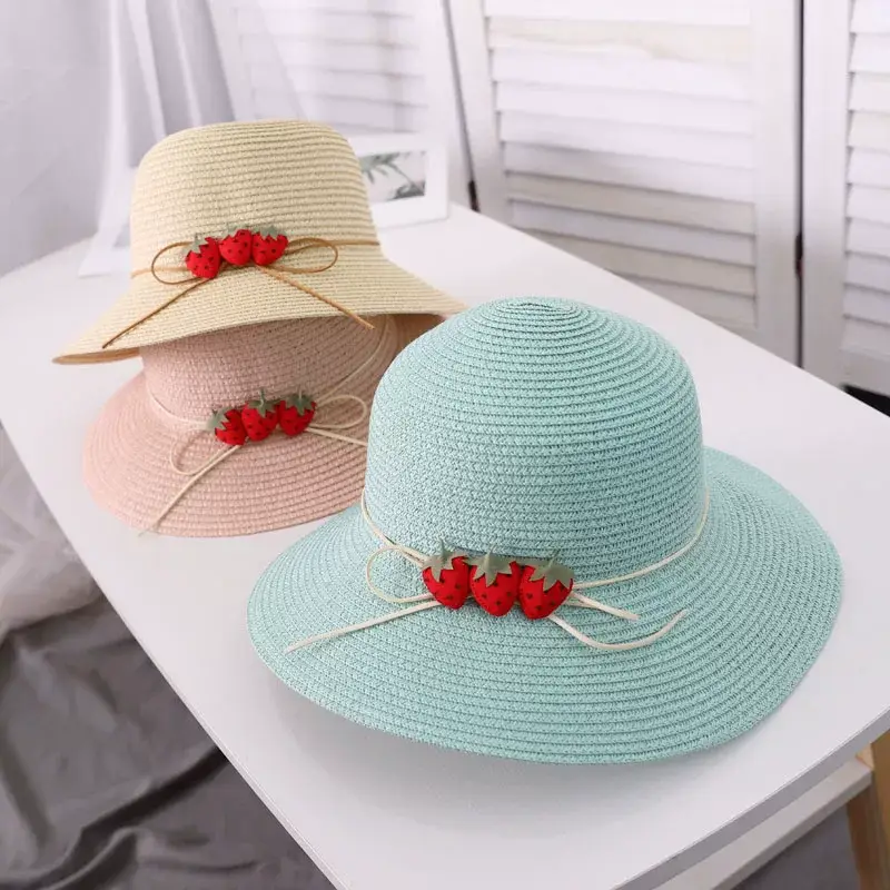 Women Straw Hat Summer Sunscreen Big Brim Beach Hat — feature 23