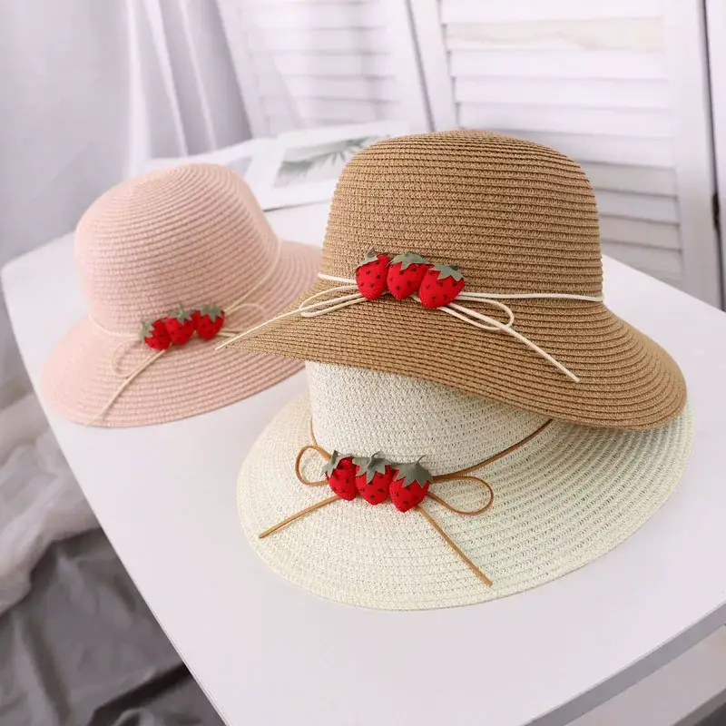 Women Straw Hat Summer Sunscreen Big Brim Beach Hat — feature 24