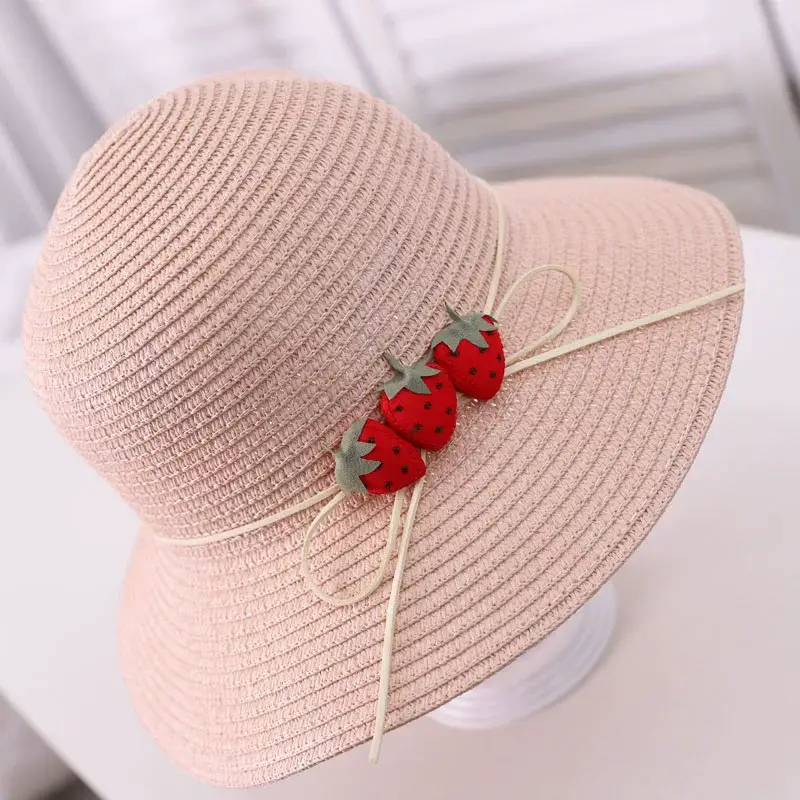 Women Straw Hat Summer Sunscreen Big Brim Beach Hat — feature 27