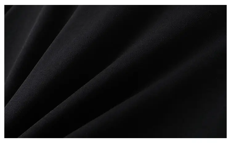 Men's Black Button T-Shirt Summer New — feature 9