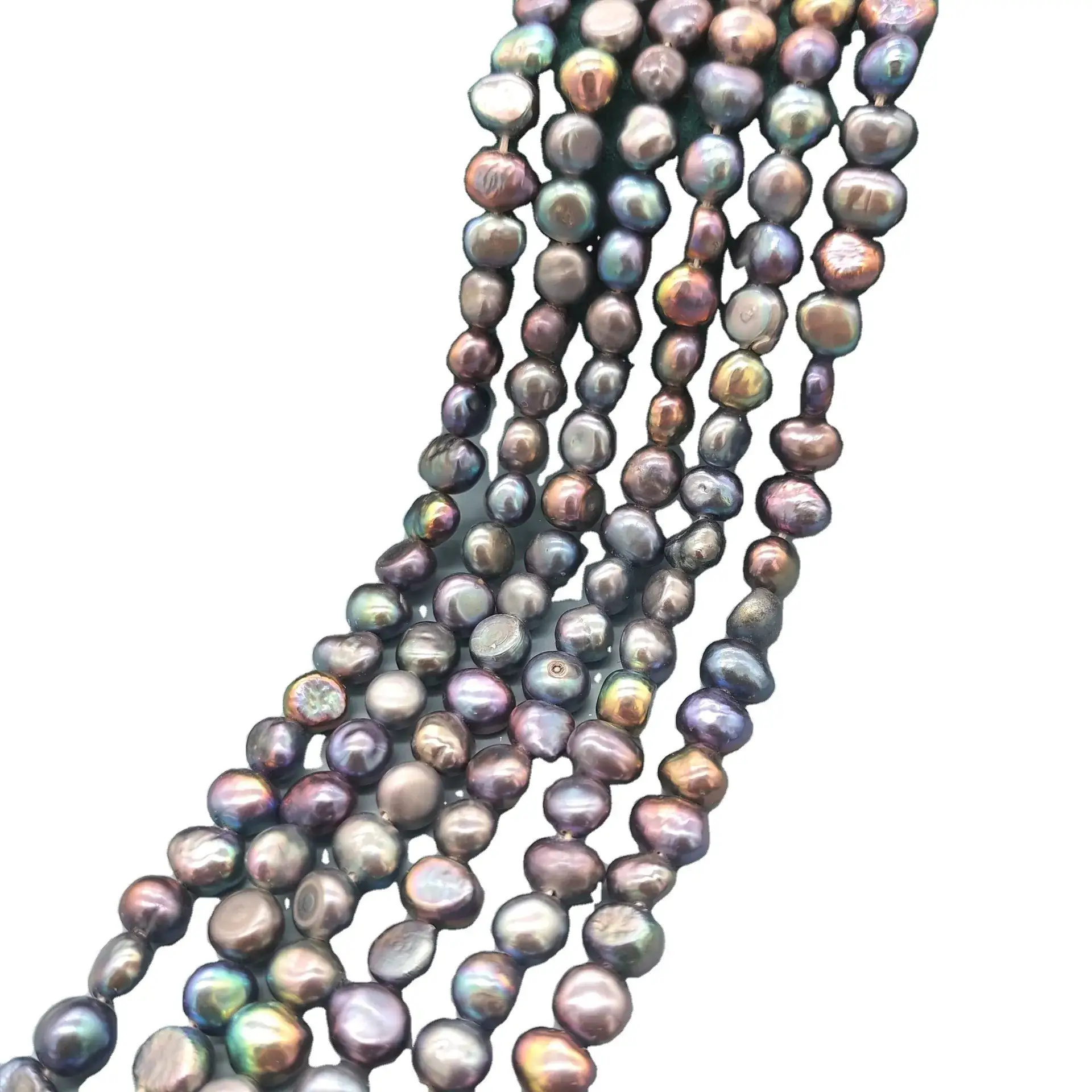 Baroque Pearls 4-10mm Natural Freshwater Double-Sided Light - Image 9