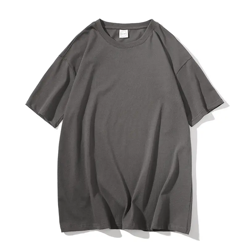 Orange Loose Neck T-Shirt for Teenagers