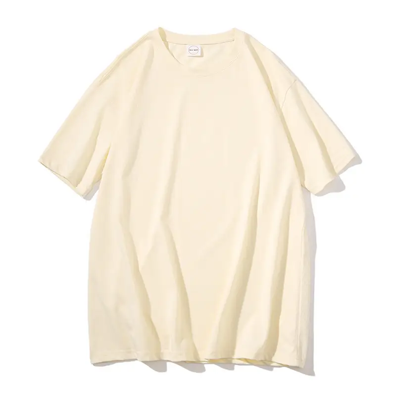 Orange Loose Neck T-Shirt for Teenagers