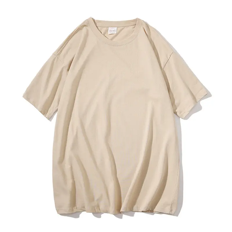 Orange Loose Neck T-Shirt for Teenagers