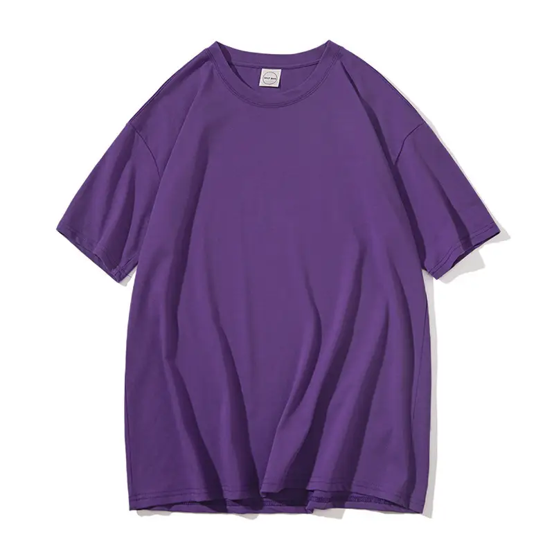Orange Loose Neck T-Shirt for Teenagers