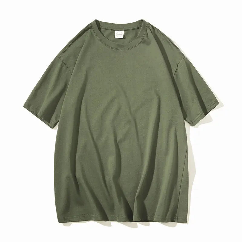 Orange Loose Neck T-Shirt for Teenagers