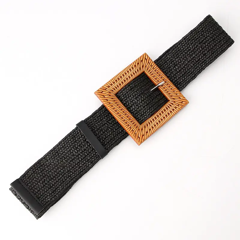 Square buckle Black