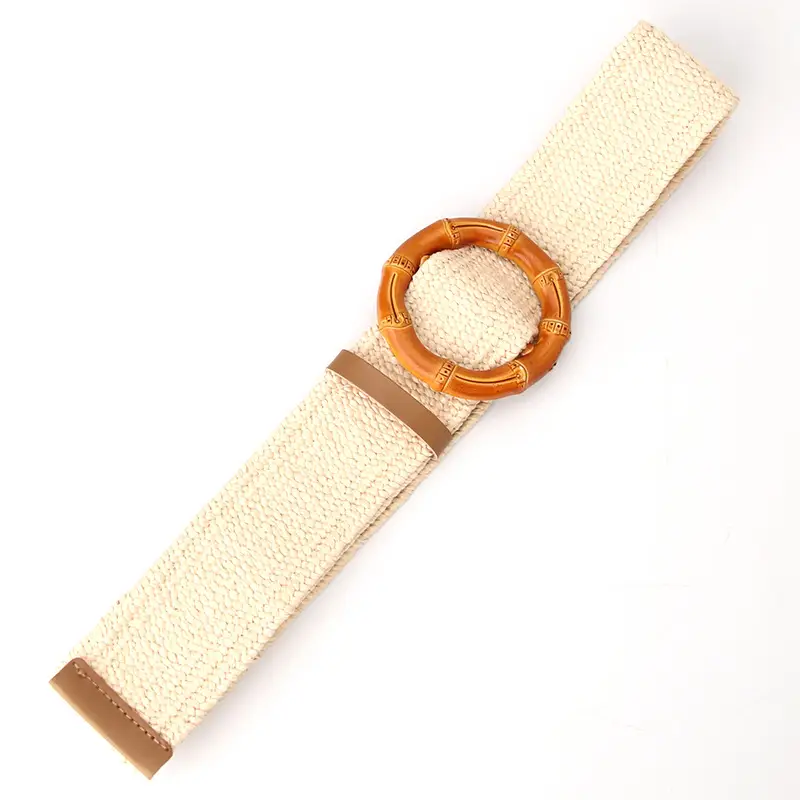 Bamboo buckle beige