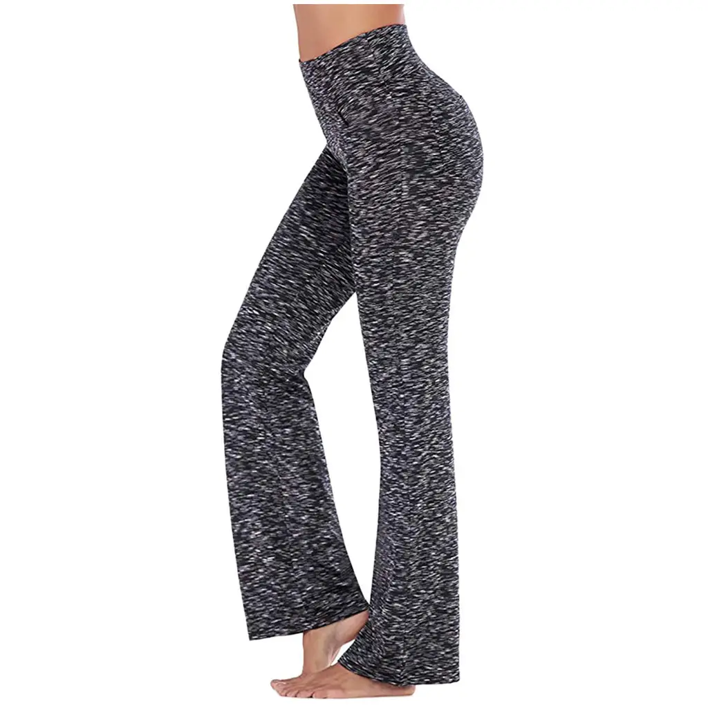 2022 Spring Wide Leg High Waist Yoga Pants Maroon