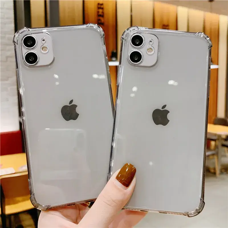 Transparent iPhone 15 Pro Max Protective Case with Drop Protection - Image 6