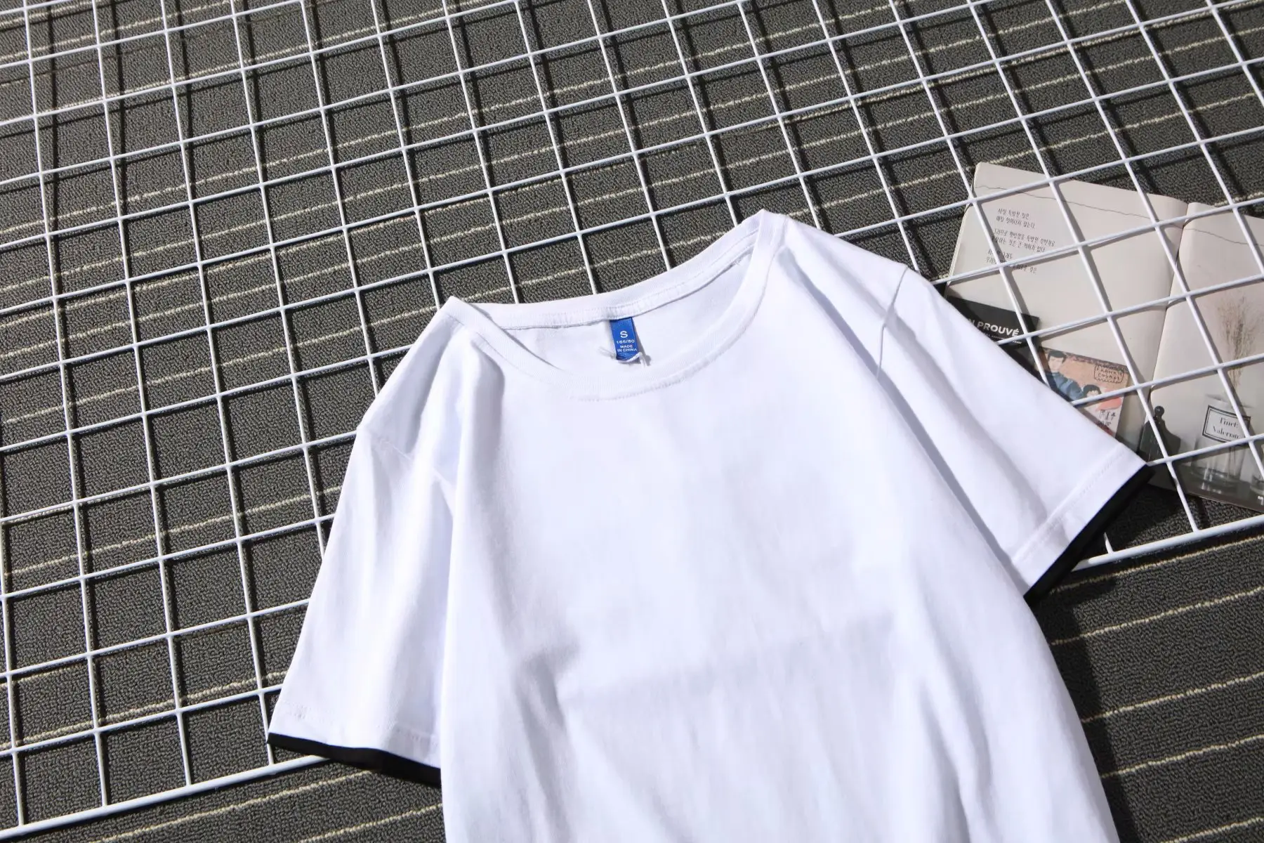 Men Black Cotton Short Sleeve T-Shirt Summer Wear — feature 3