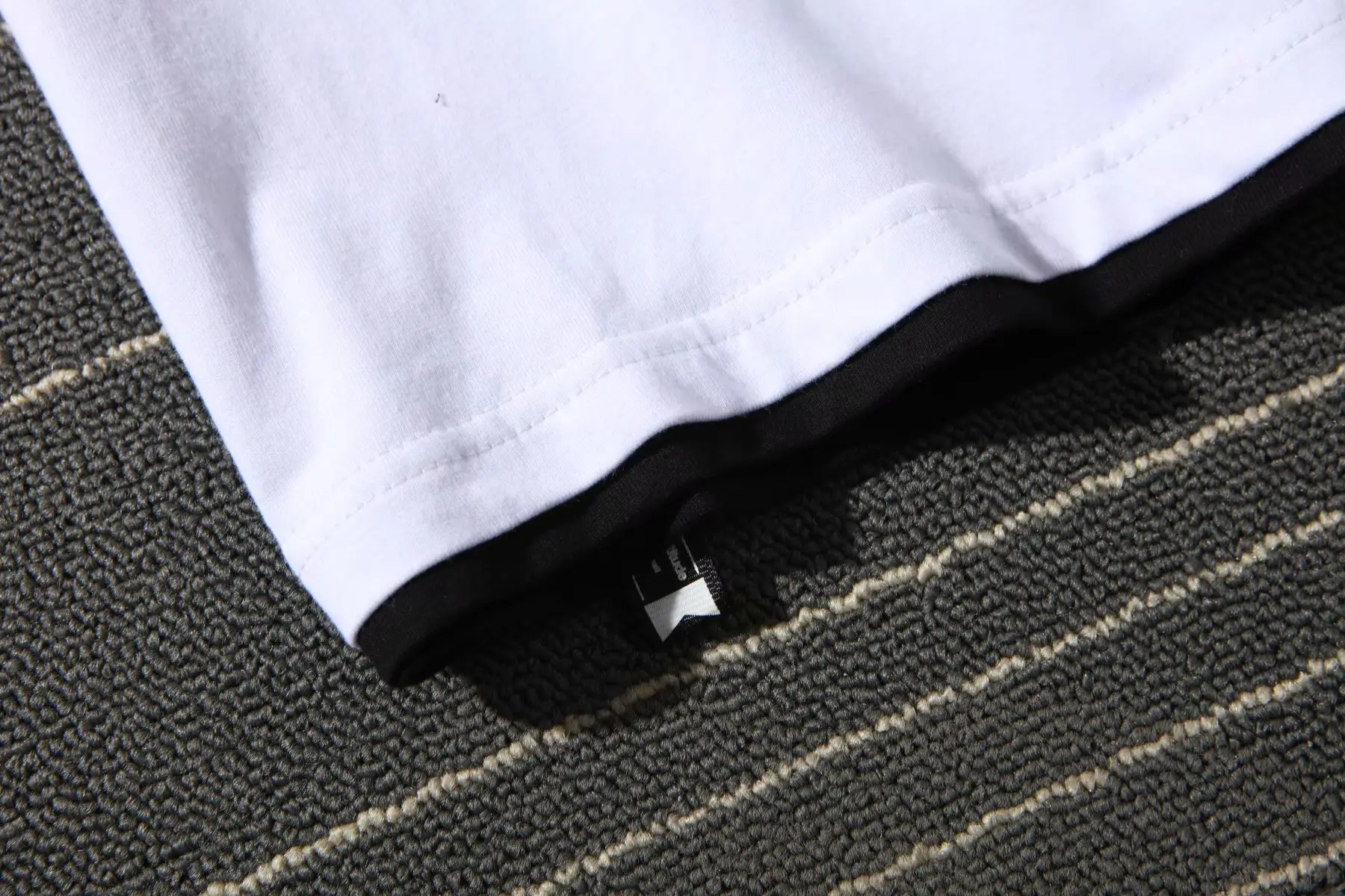 Men Black Cotton Short Sleeve T-Shirt Summer Wear — feature 6
