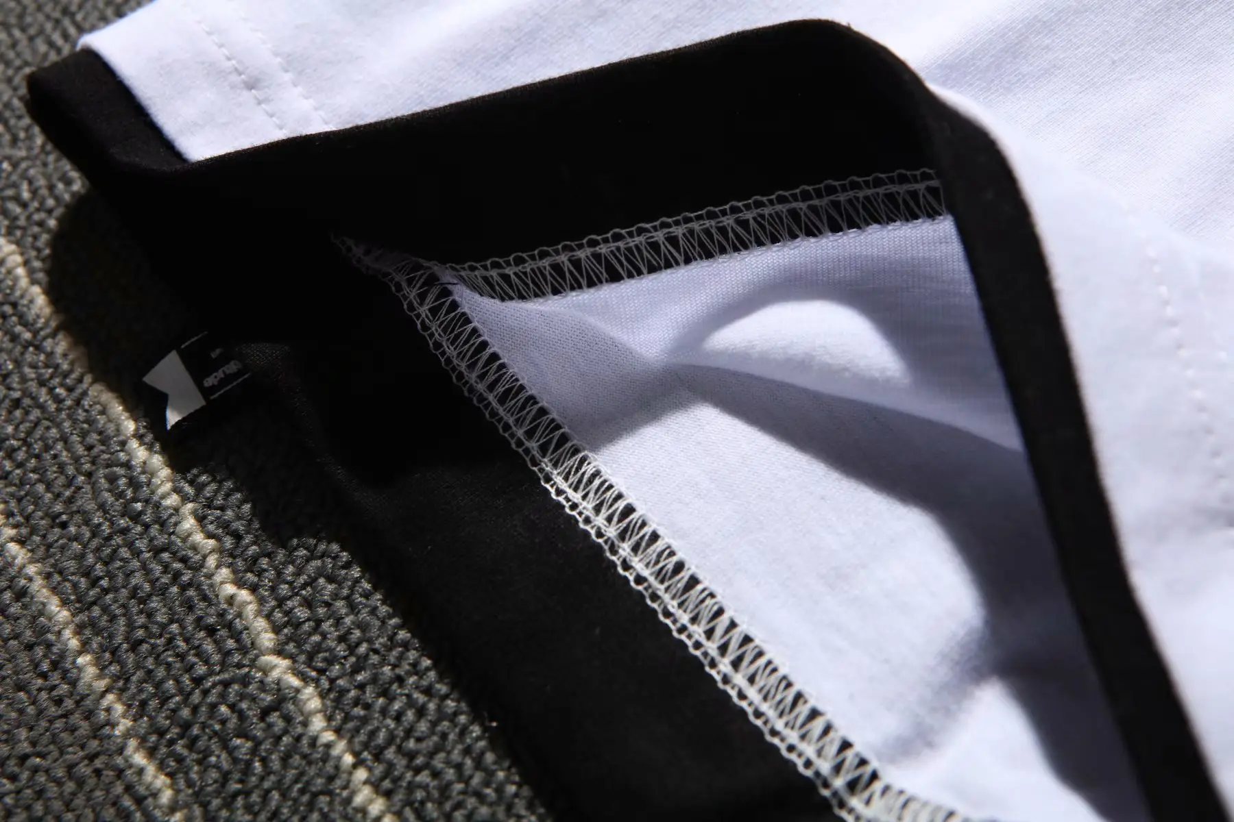 Men Black Cotton Short Sleeve T-Shirt Summer Wear — feature 9