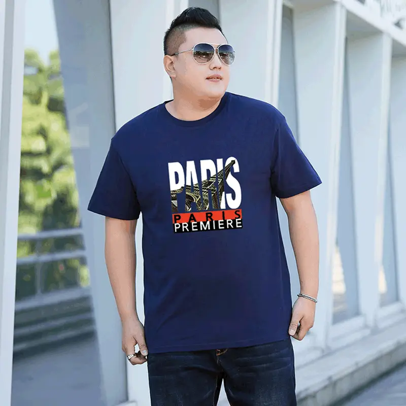 Purple Paris Premiere Cotton T-Shirt Plus Size - Image 7