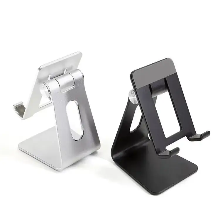 Metal Mobile Phone Stand 60mm Foldable Portable - Image 4